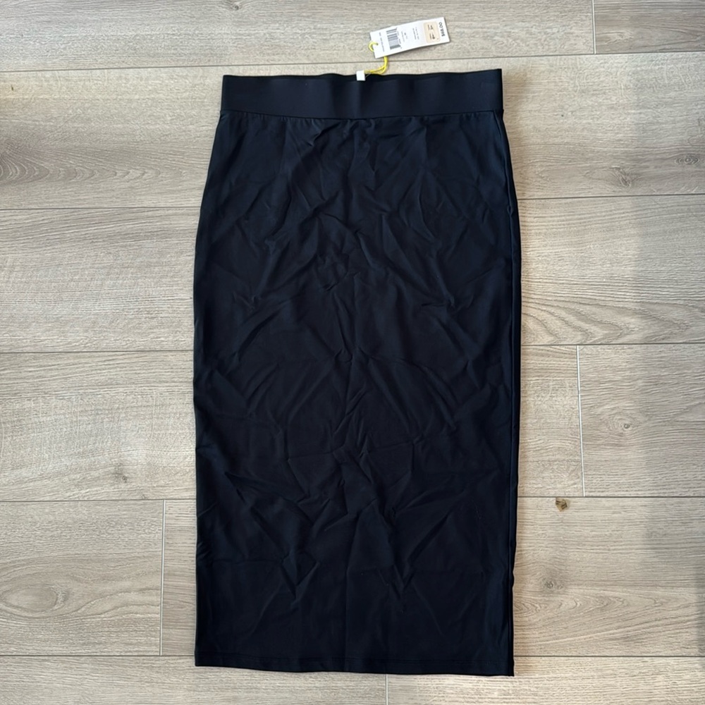 BCBG Generation Womens Black Bodycon Midi Pencil Skirt Size M NWT
